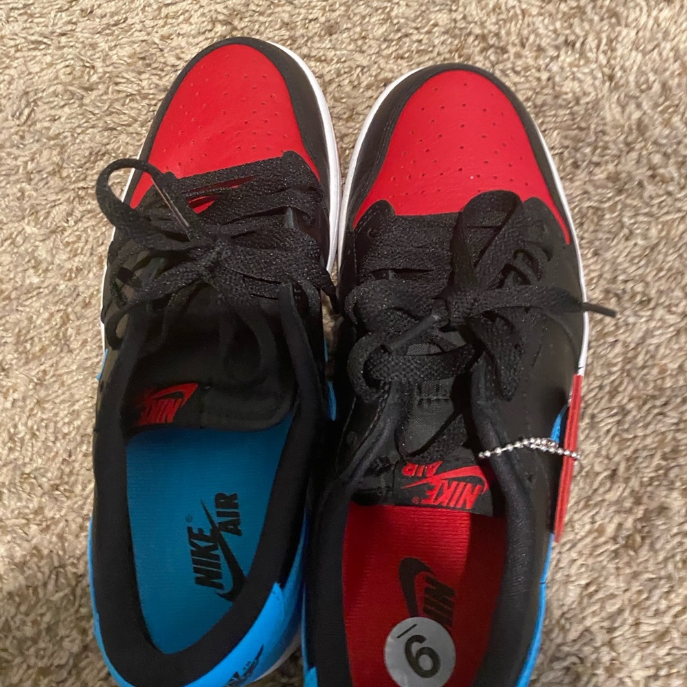 Jordan Women's Sneakers Red Black Blue